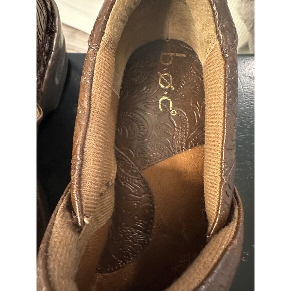 BOC Born Concept Women Peggy brown tooled professional nursing Slip-On Clogs 9.5 - Picture 12 of 16